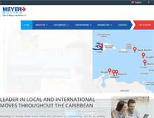 Tablet Screenshot of meyermoving.com